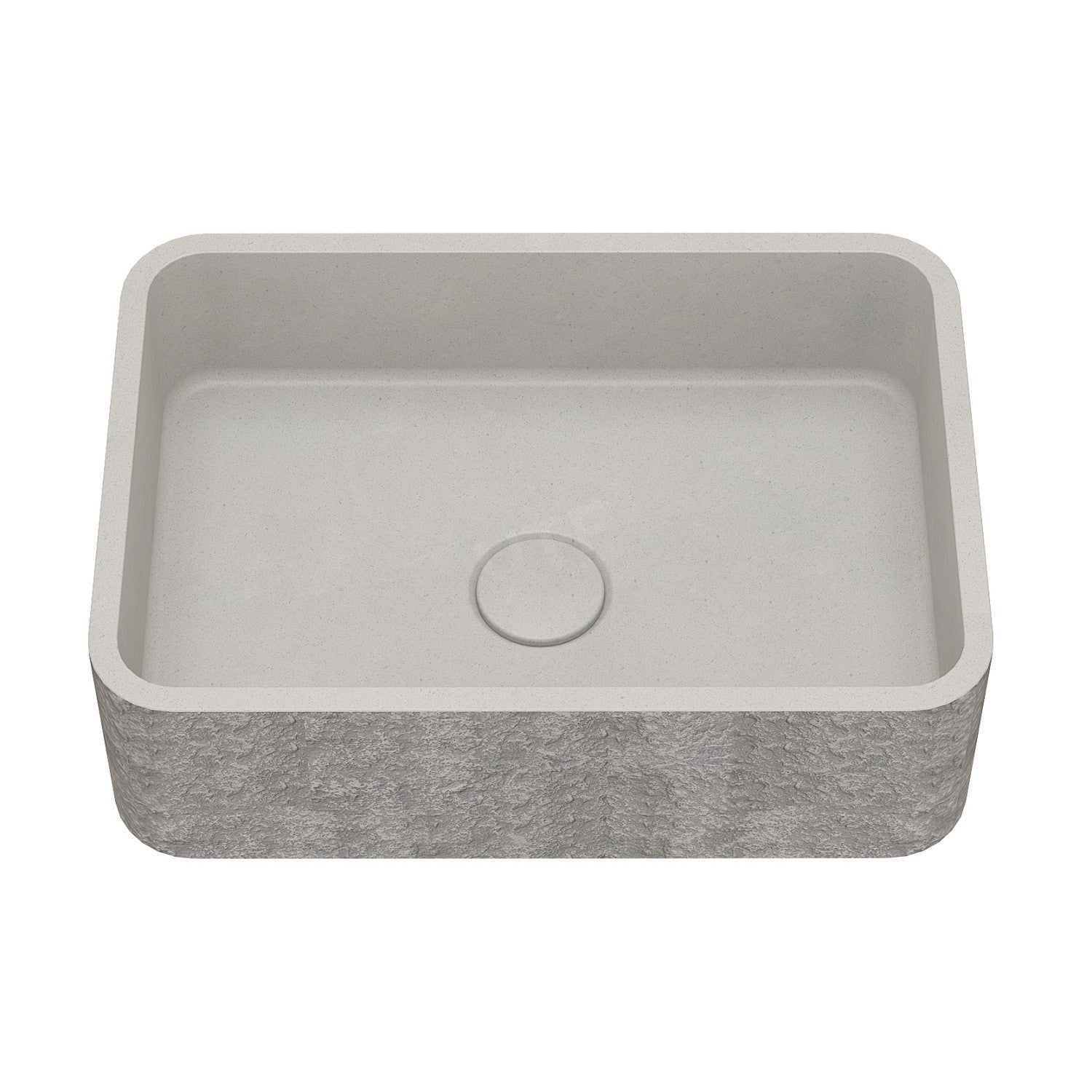 UF-1007F Farmhouse Concrete Vessel Sink