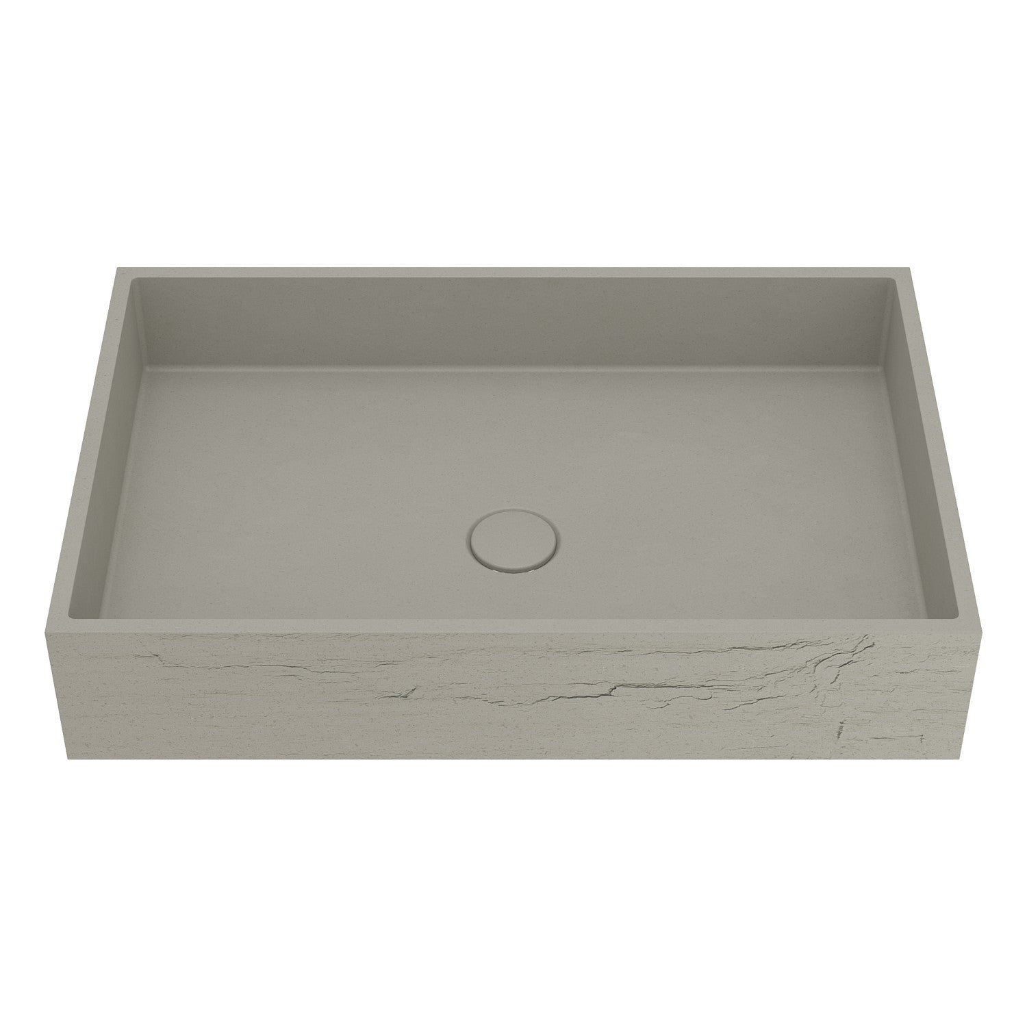 UF-1010C Natural Texture Cement Washbasin