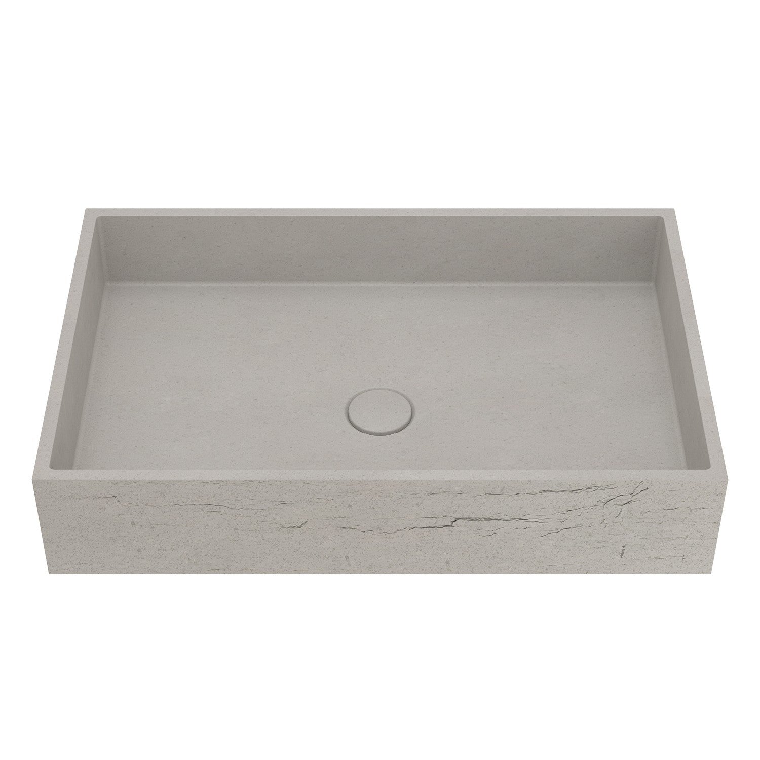 UF-1010C Natural Texture Cement Washbasin