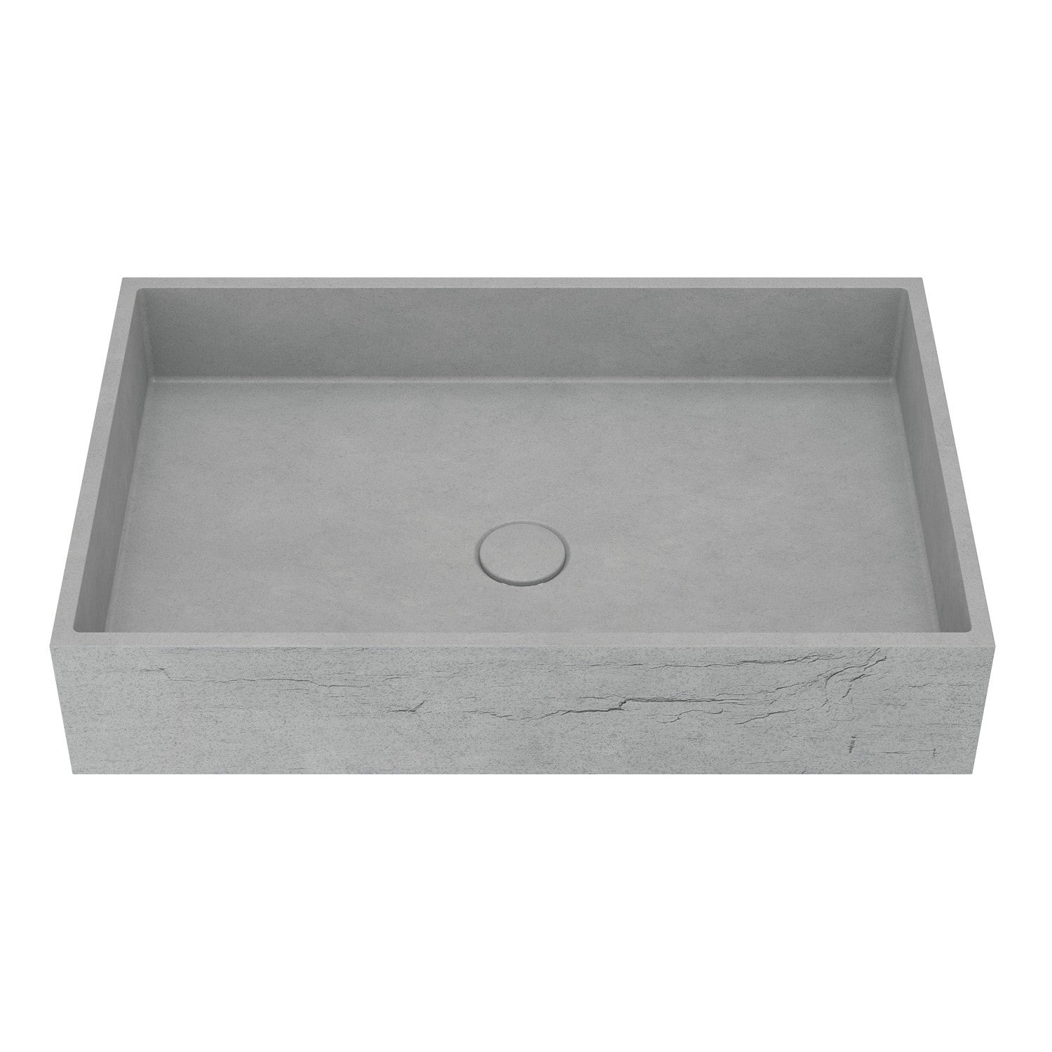 UF-1010C Natural Texture Cement Washbasin