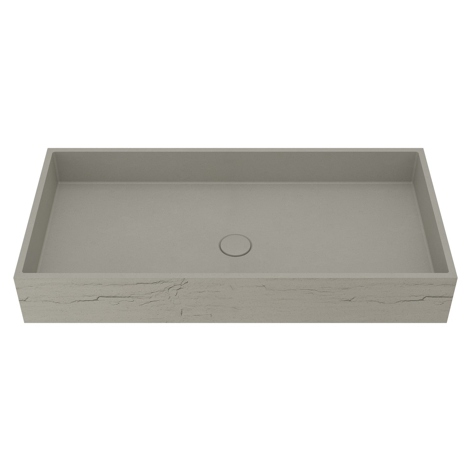 UF-1011C Rectangular Wash Cement Basin