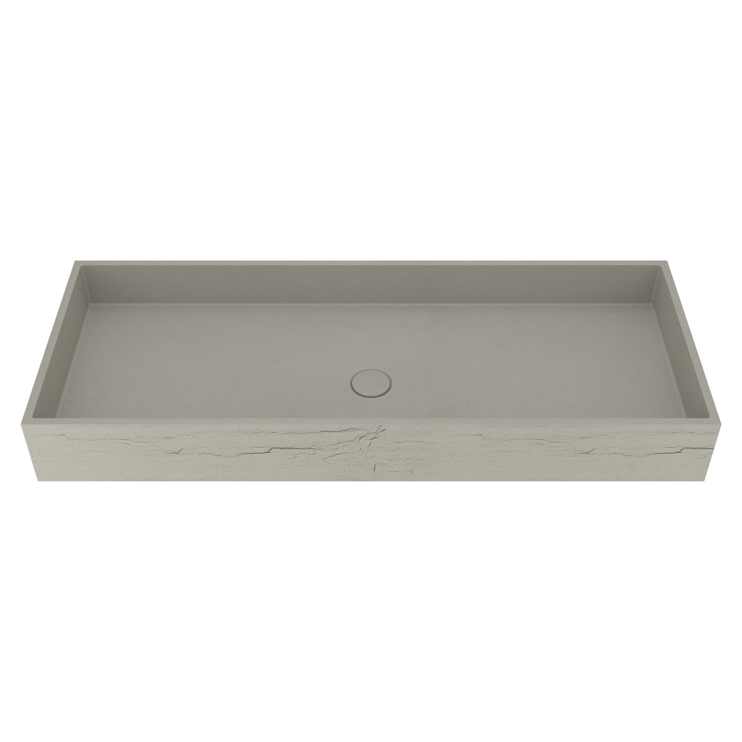 UF-1012C Texture Rectangular Cement Basin