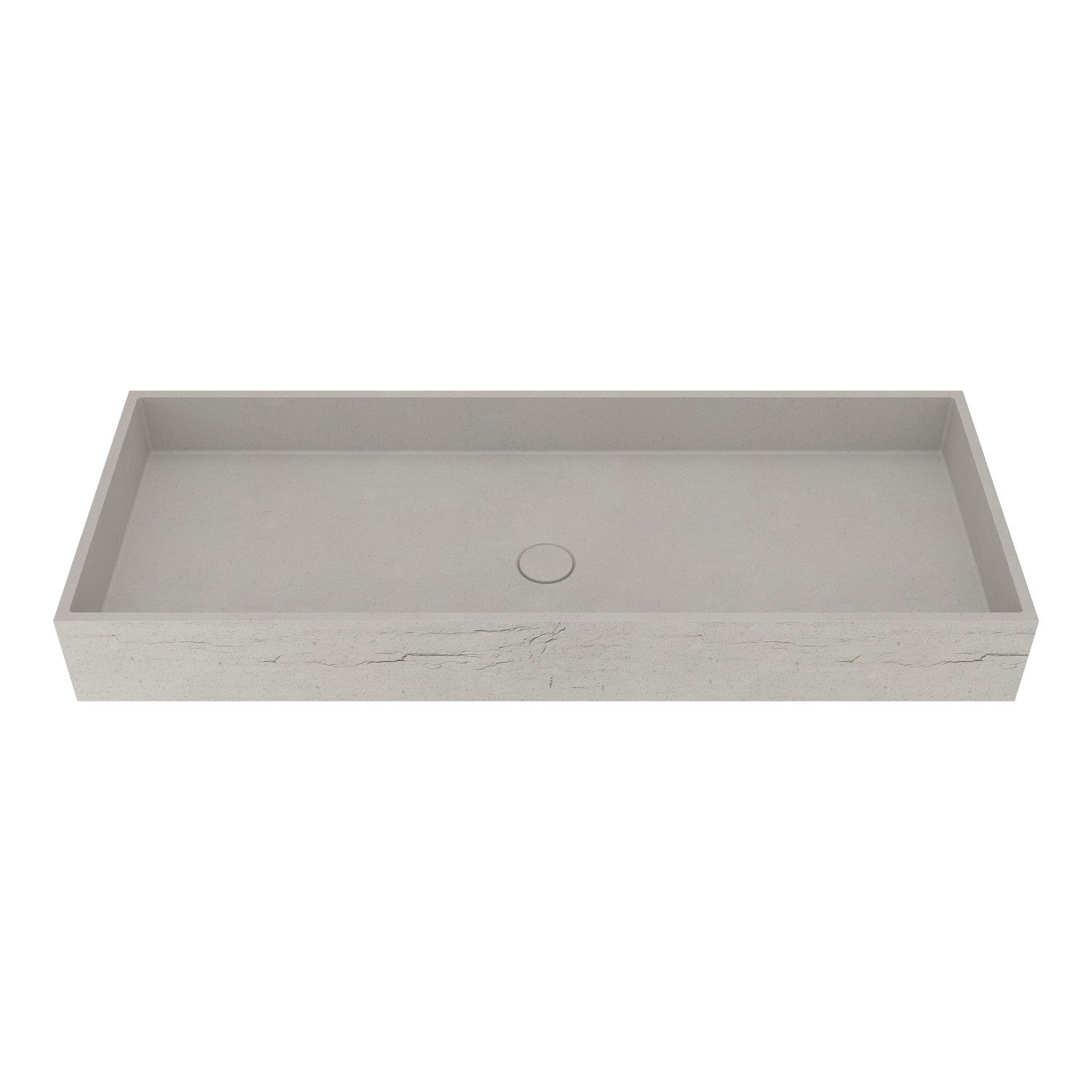 UF-1012C Texture Rectangular Cement Basin