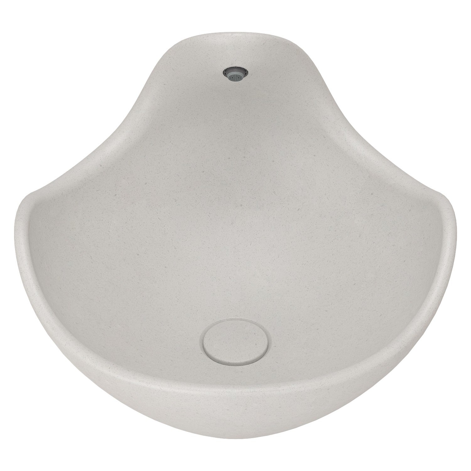 UF-1013 Curved Cement Basin