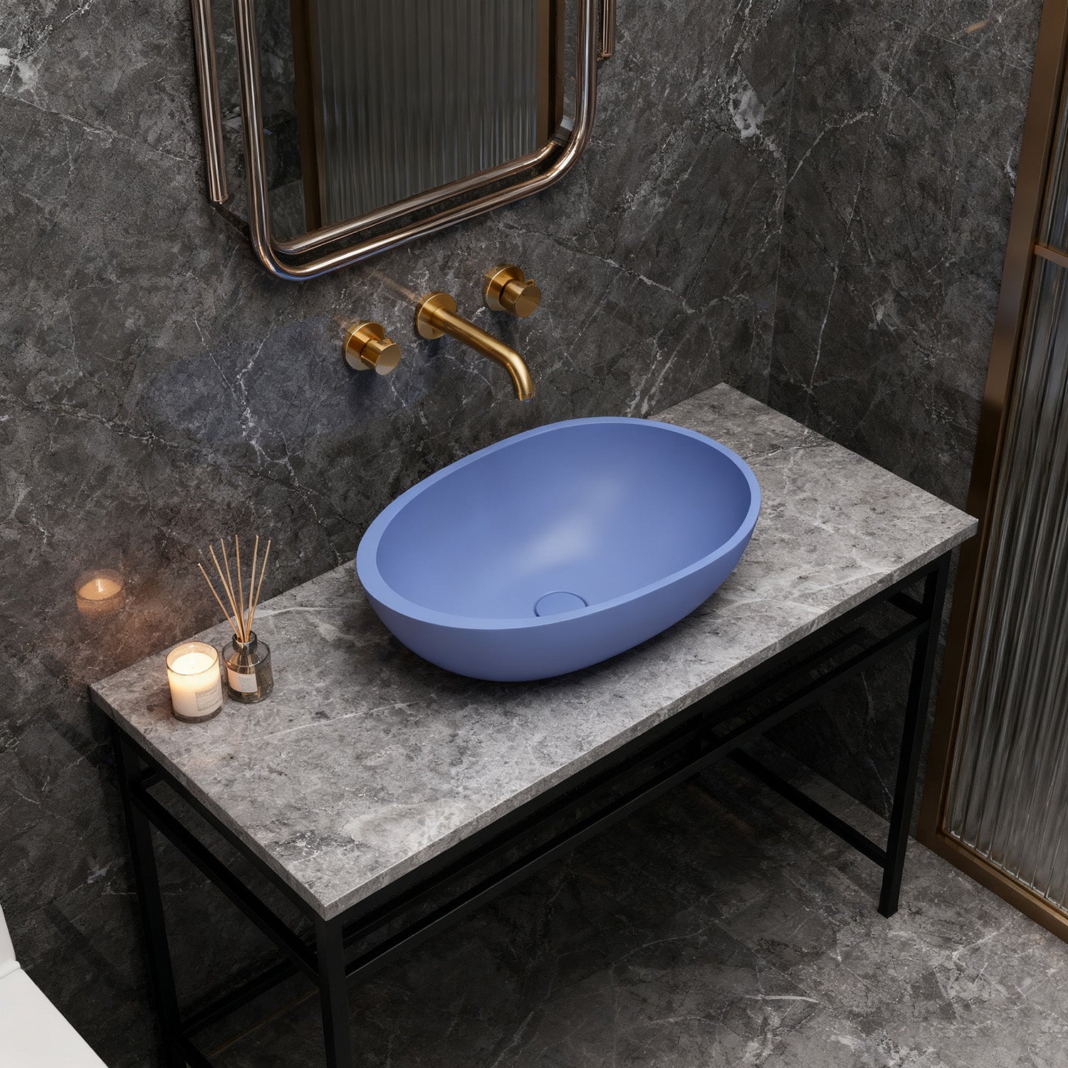 UF-1026 Industrial Style Concrete Basin