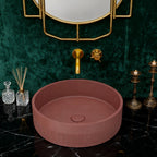 UF-1029 Round Concrete Countertop Basin