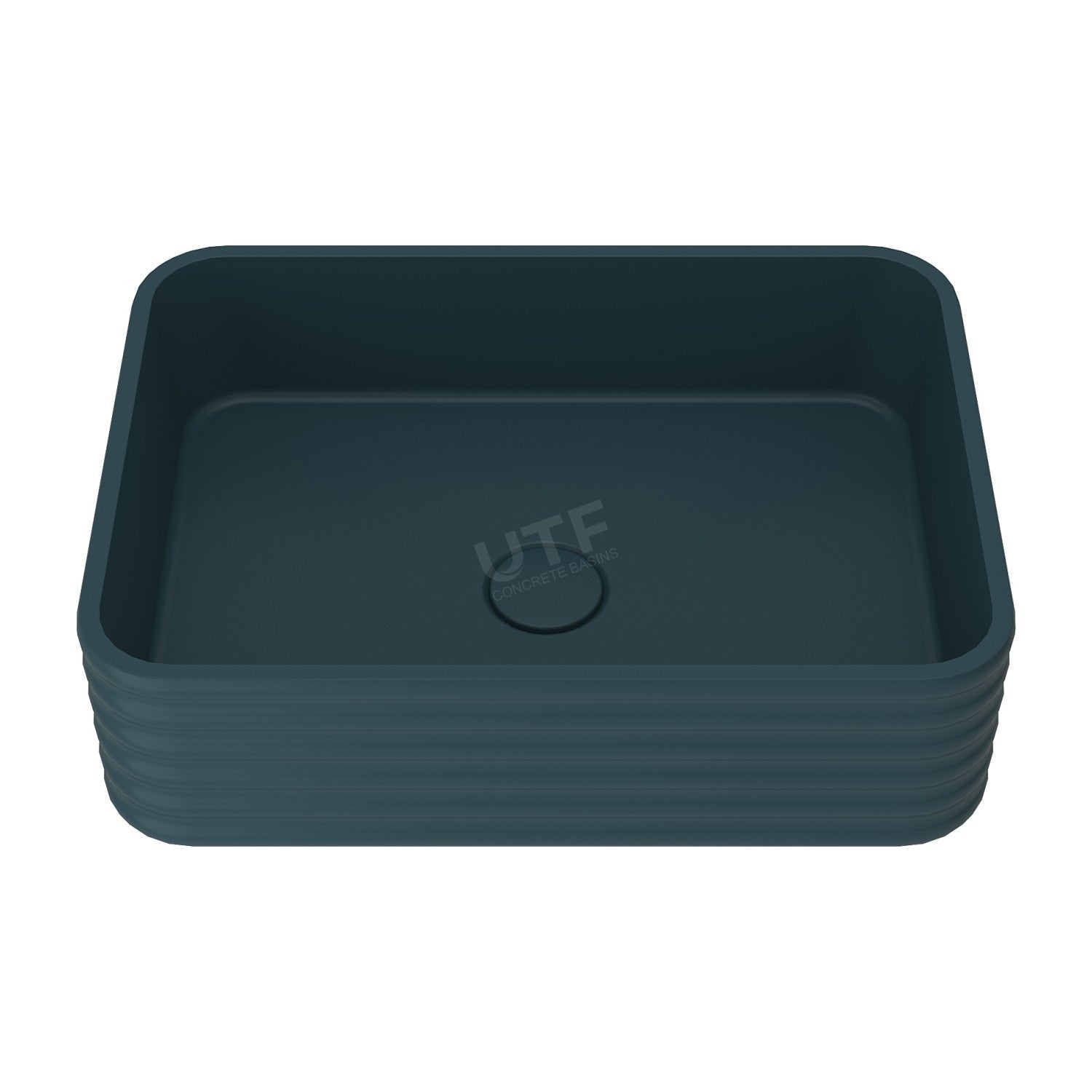 UF-1033 Rectangular Cement Countertop Basin