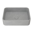 UF-1033 Rectangular Cement Countertop Basin