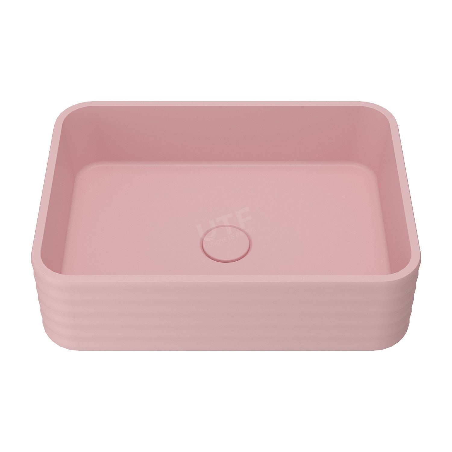 UF-1033 Rectangular Cement Countertop Basin