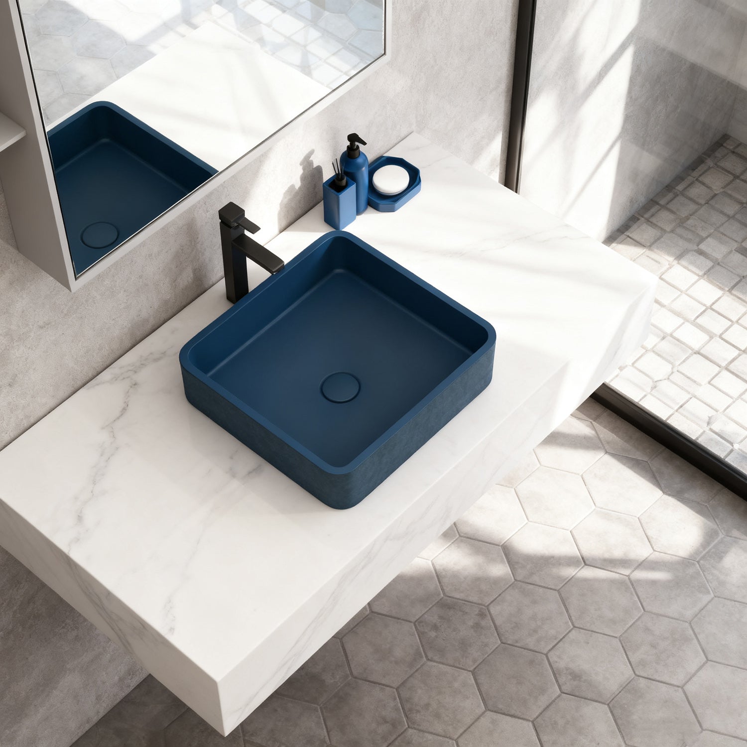 UF-1020F Stone Textured Concrete Basin