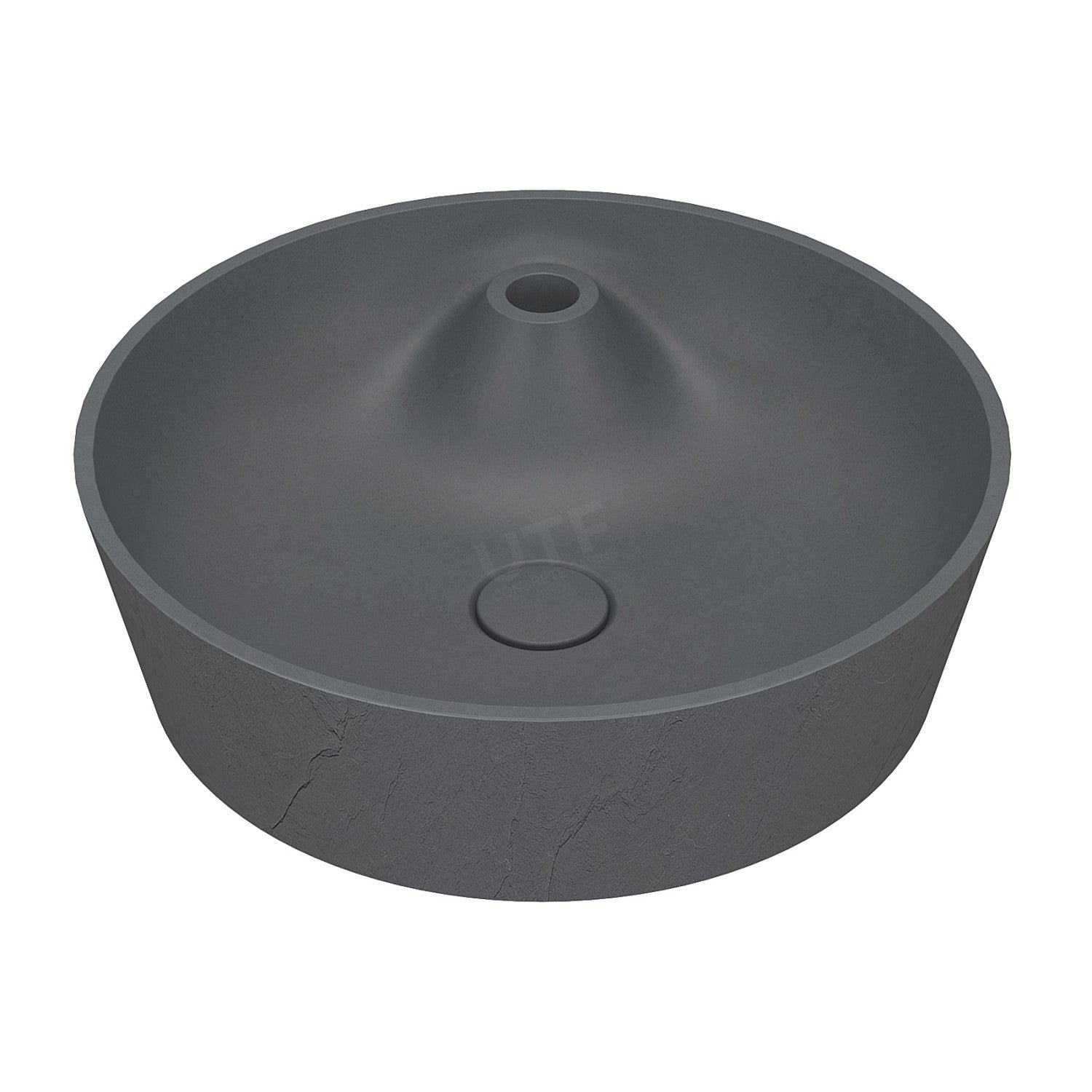 UF-1048D Textured Powder Room Basin