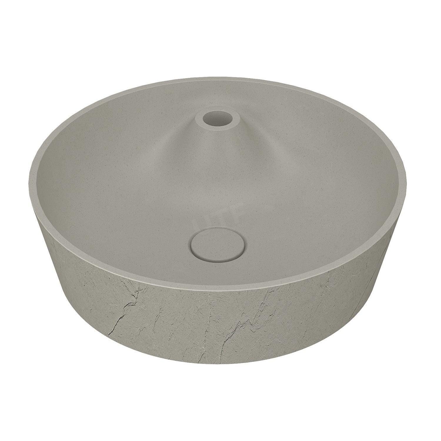 UF-1048D Textured Powder Room Basin