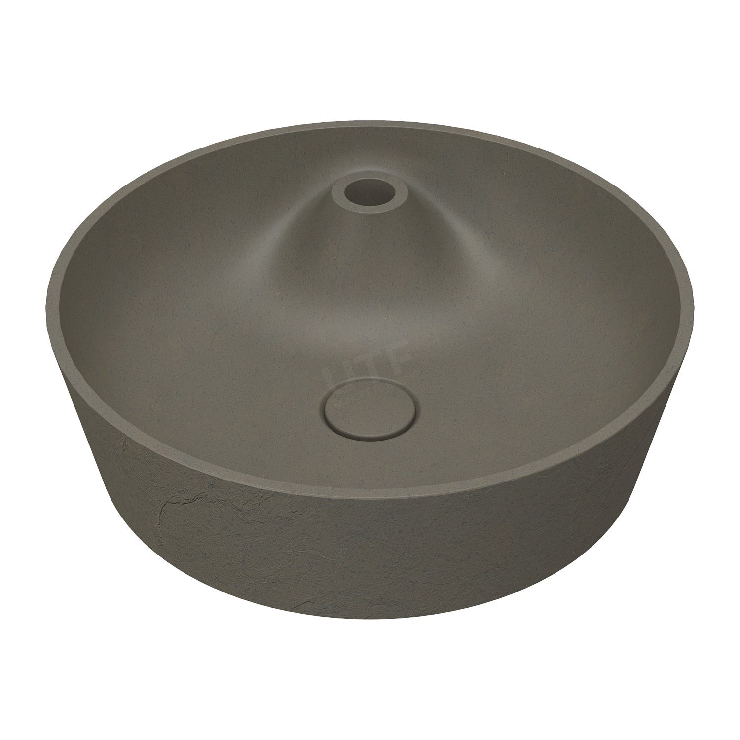 UF-1048D Textured Powder Room Basin