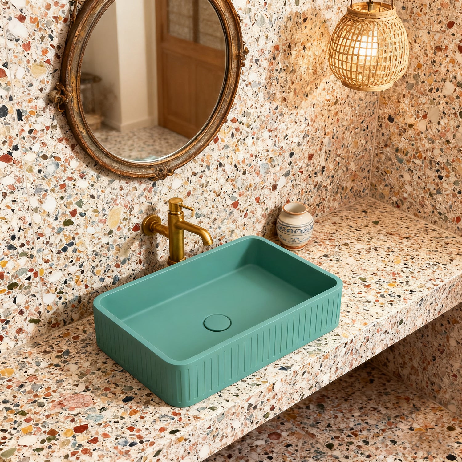 UF-1039 Decorative Concrete Sink Basins