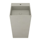UF-3002 Minimalist Pedestal Sink Design