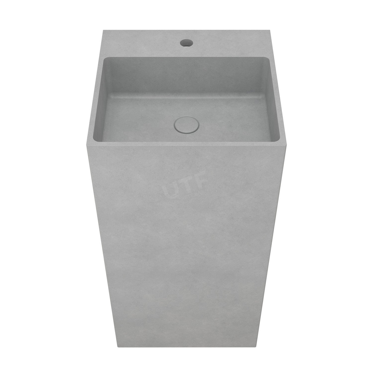 UF-3002 Minimalist Pedestal Sink Design