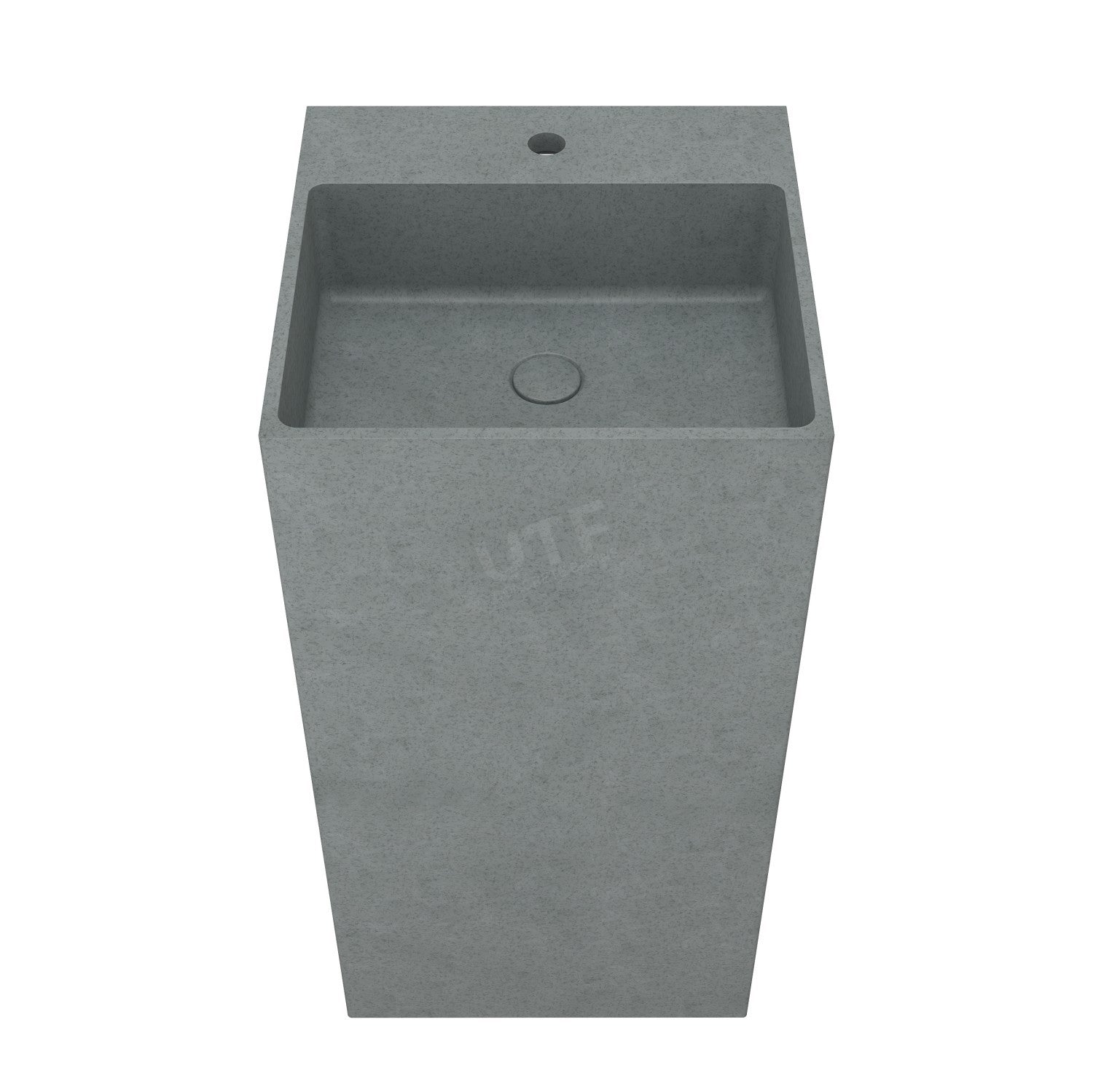 UF-3002 Minimalist Pedestal Sink Design