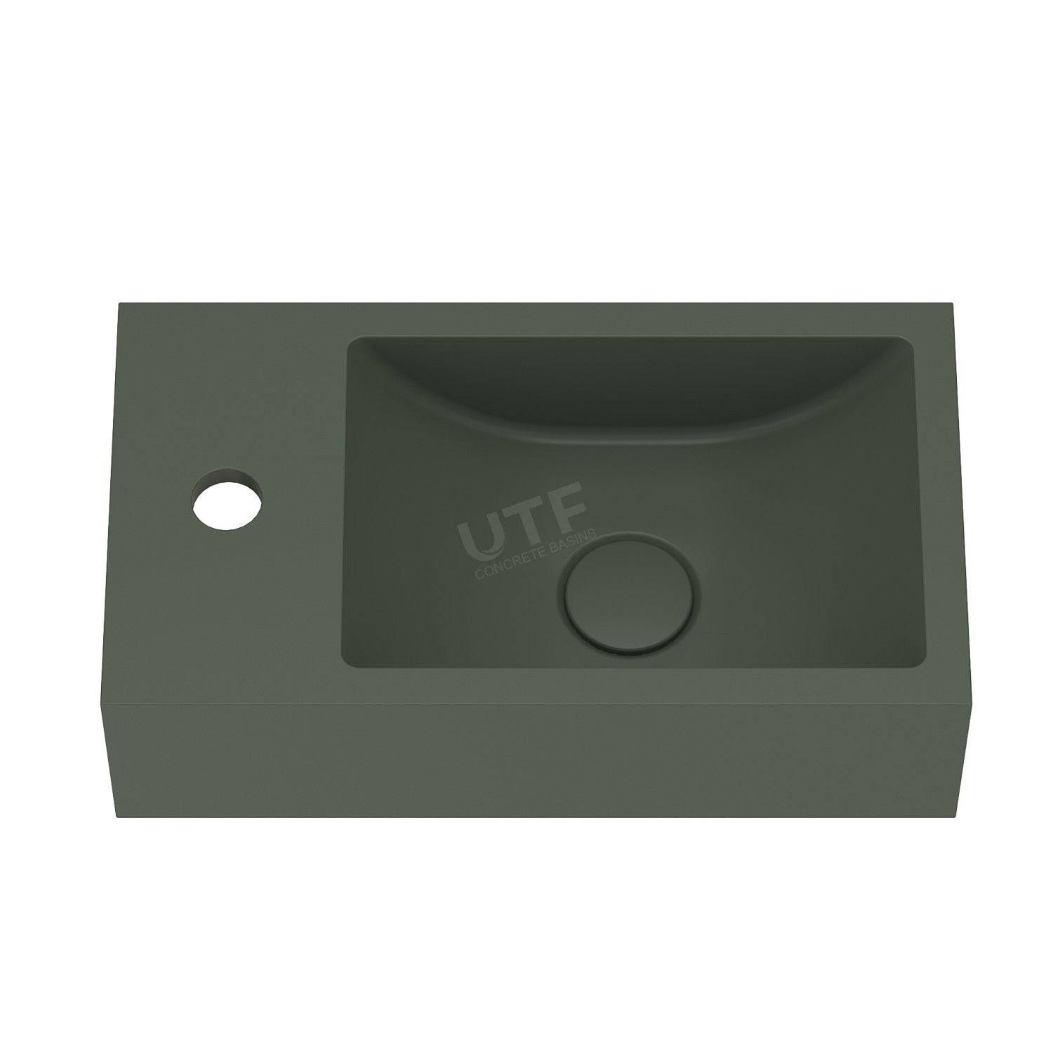 UF-4002 Modern Concrete Wall Mounted Basin