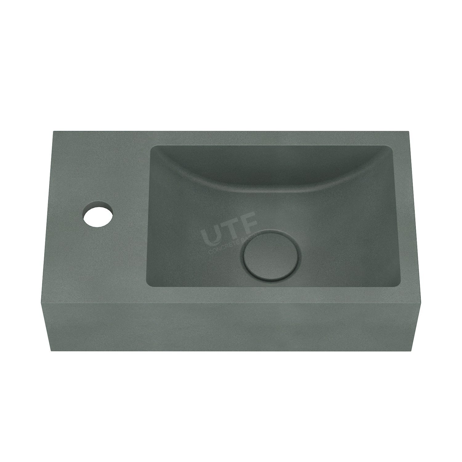 UF-4002 Modern Concrete Wall Mounted Basin