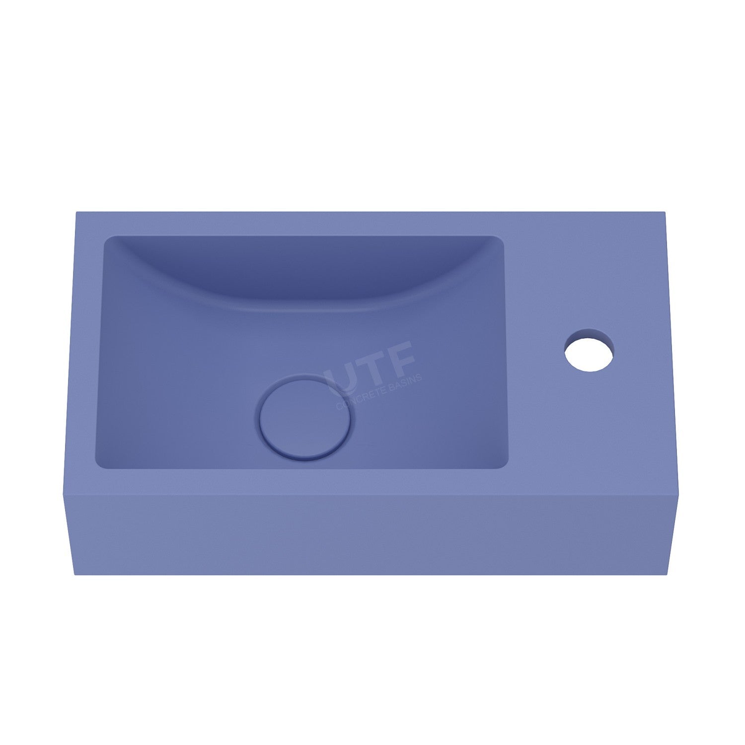 UF-4003 Minimalist Cement Wall Hung Wash Basin
