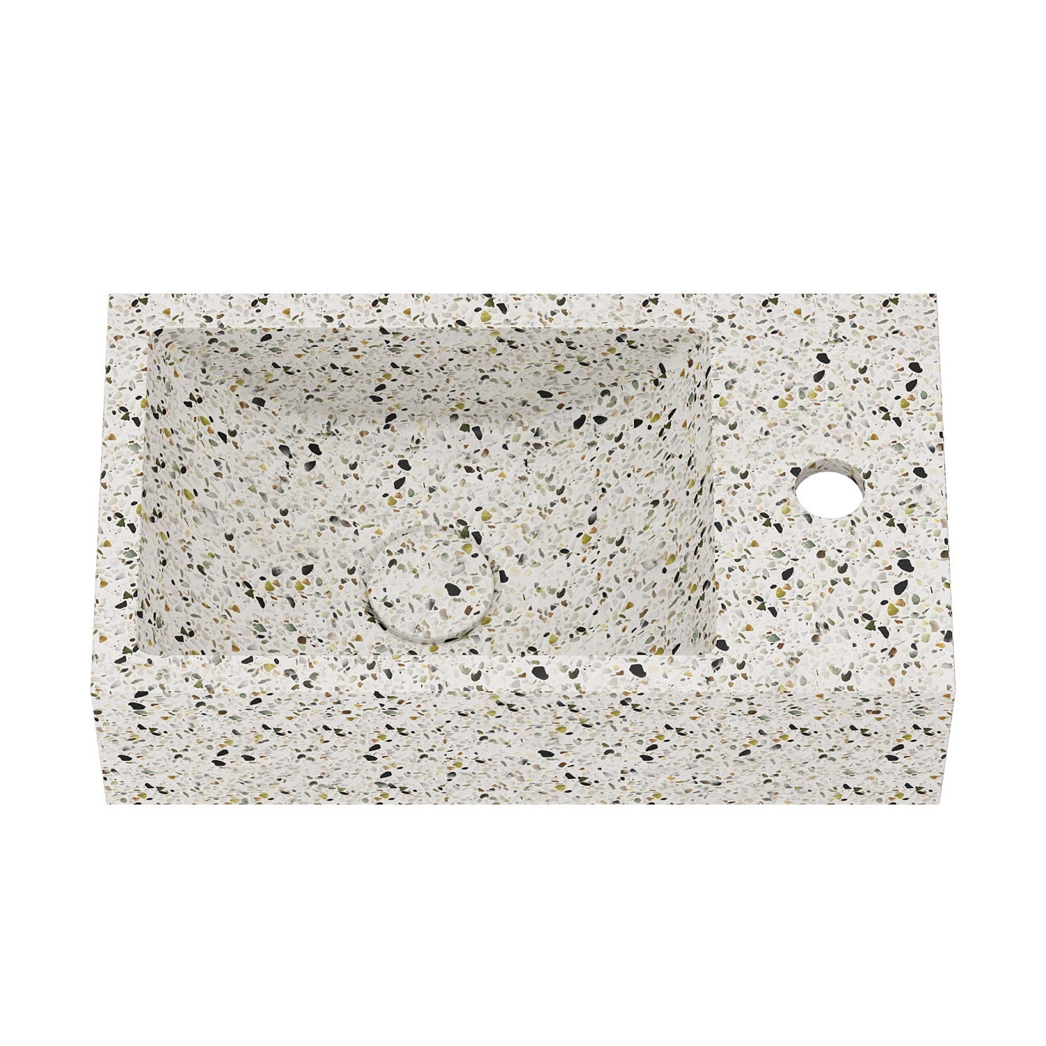 UF-4003 Minimalist Cement Wall Hung Wash Basin