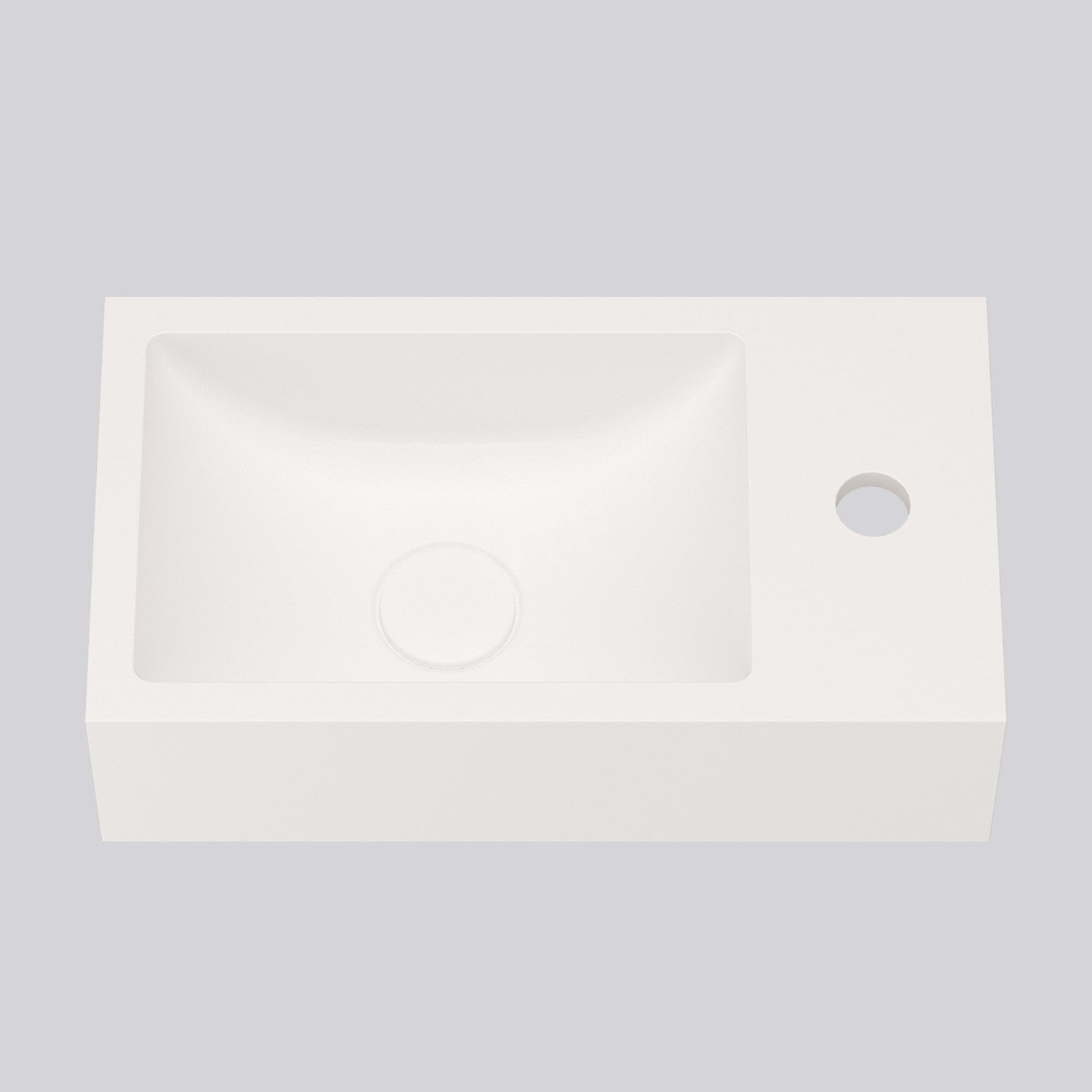 UF-4003 Minimalist Cement Wall Hung Wash Basin