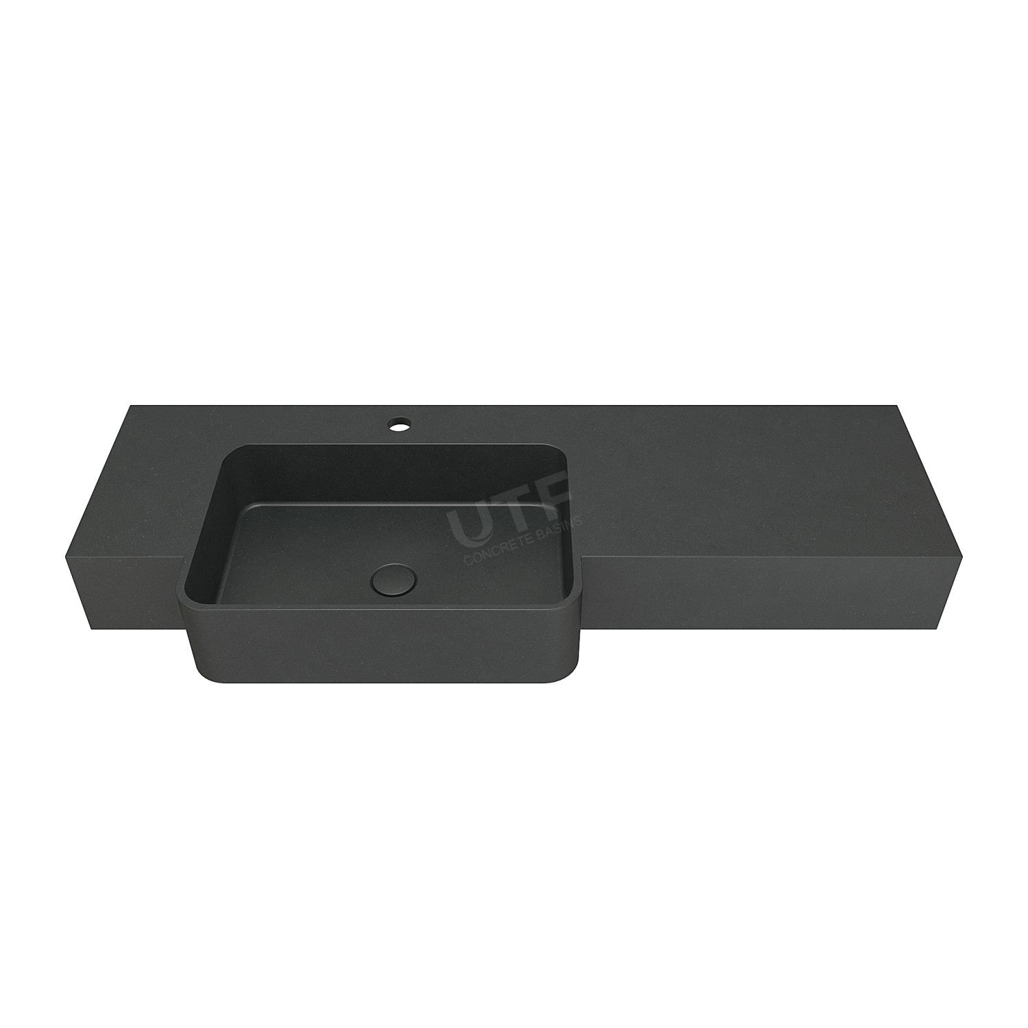 UF-4004 Handcrafted Concrete Vessel Sink Basin