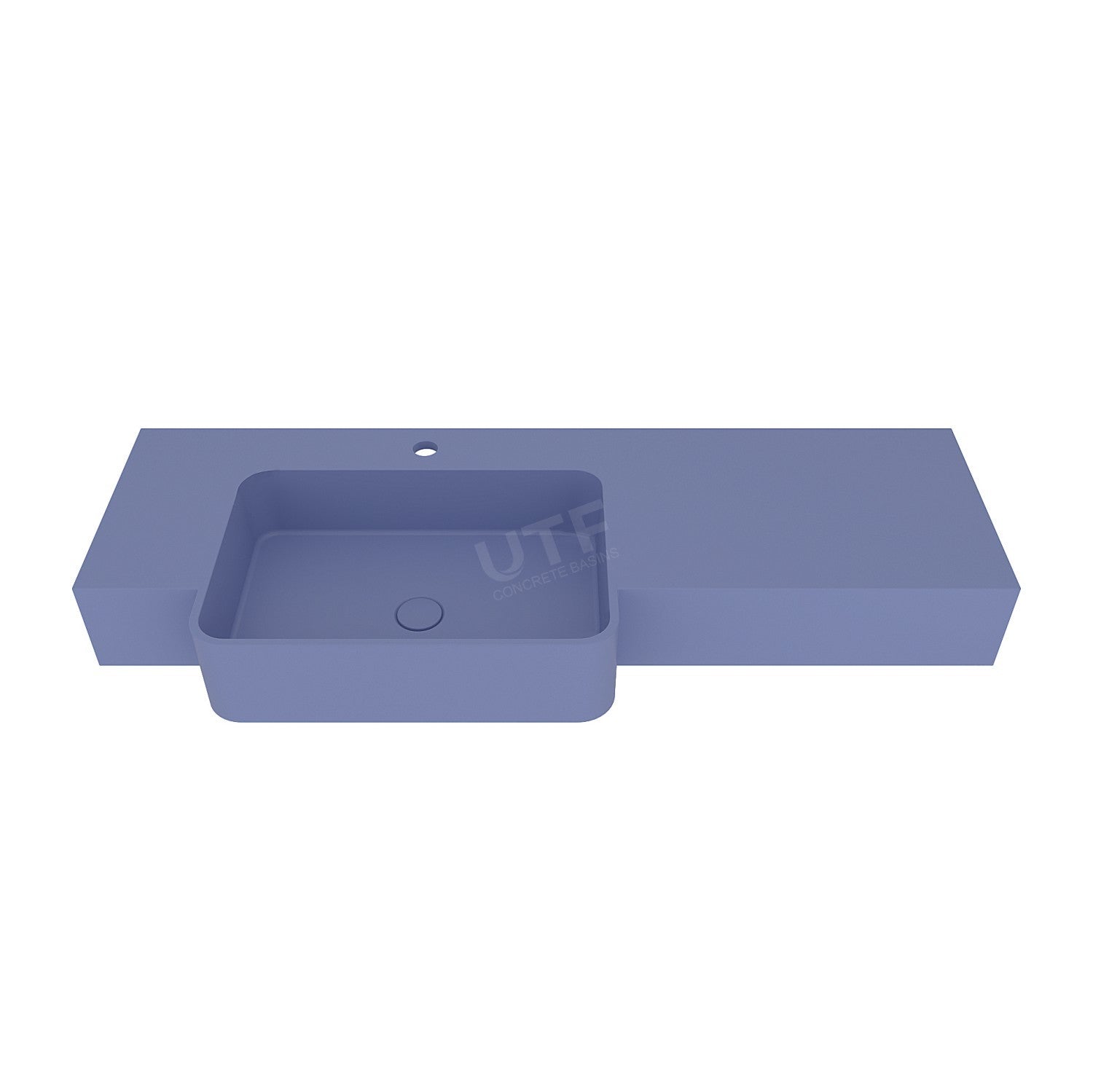 UF-4004 Handcrafted Concrete Vessel Sink Basin