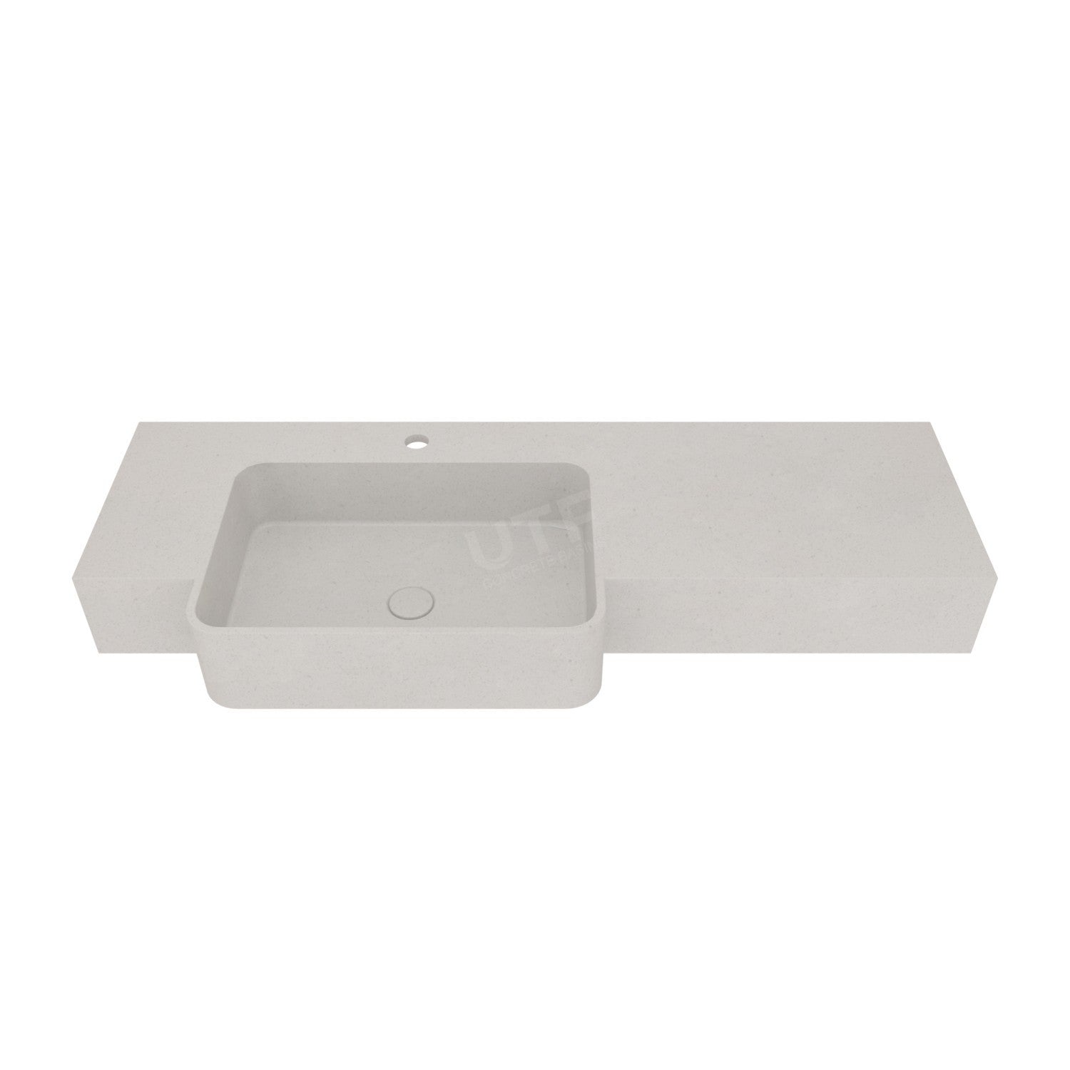 UF-4004 Handcrafted Concrete Vessel Sink Basin