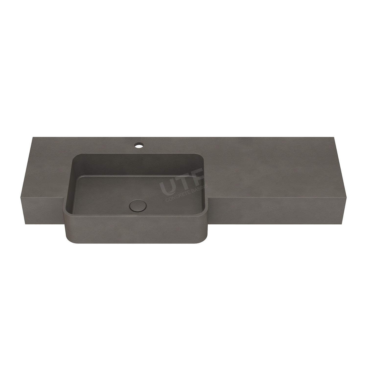 UF-4004 Handcrafted Concrete Vessel Sink Basin