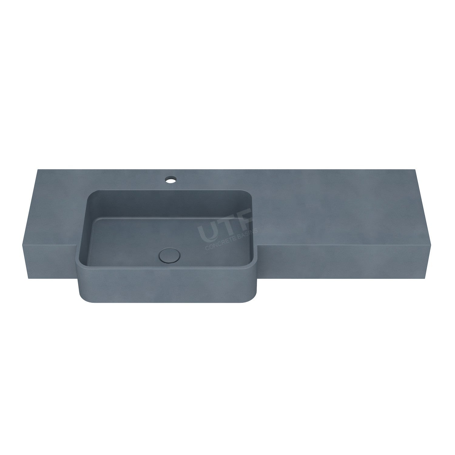UF-4004 Handcrafted Concrete Vessel Sink Basin