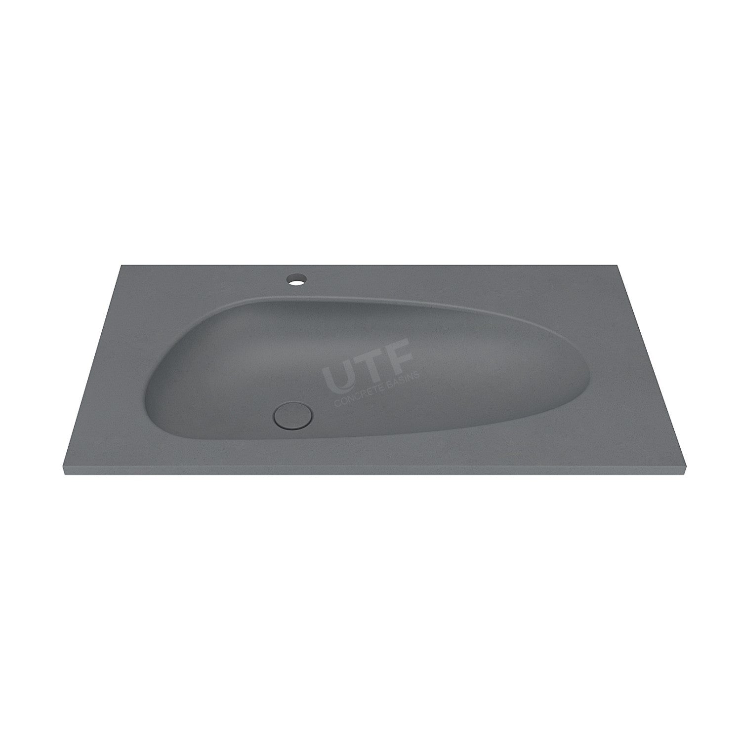 UF-4005 Custom Solid Concrete Bathroom Vanity Basin