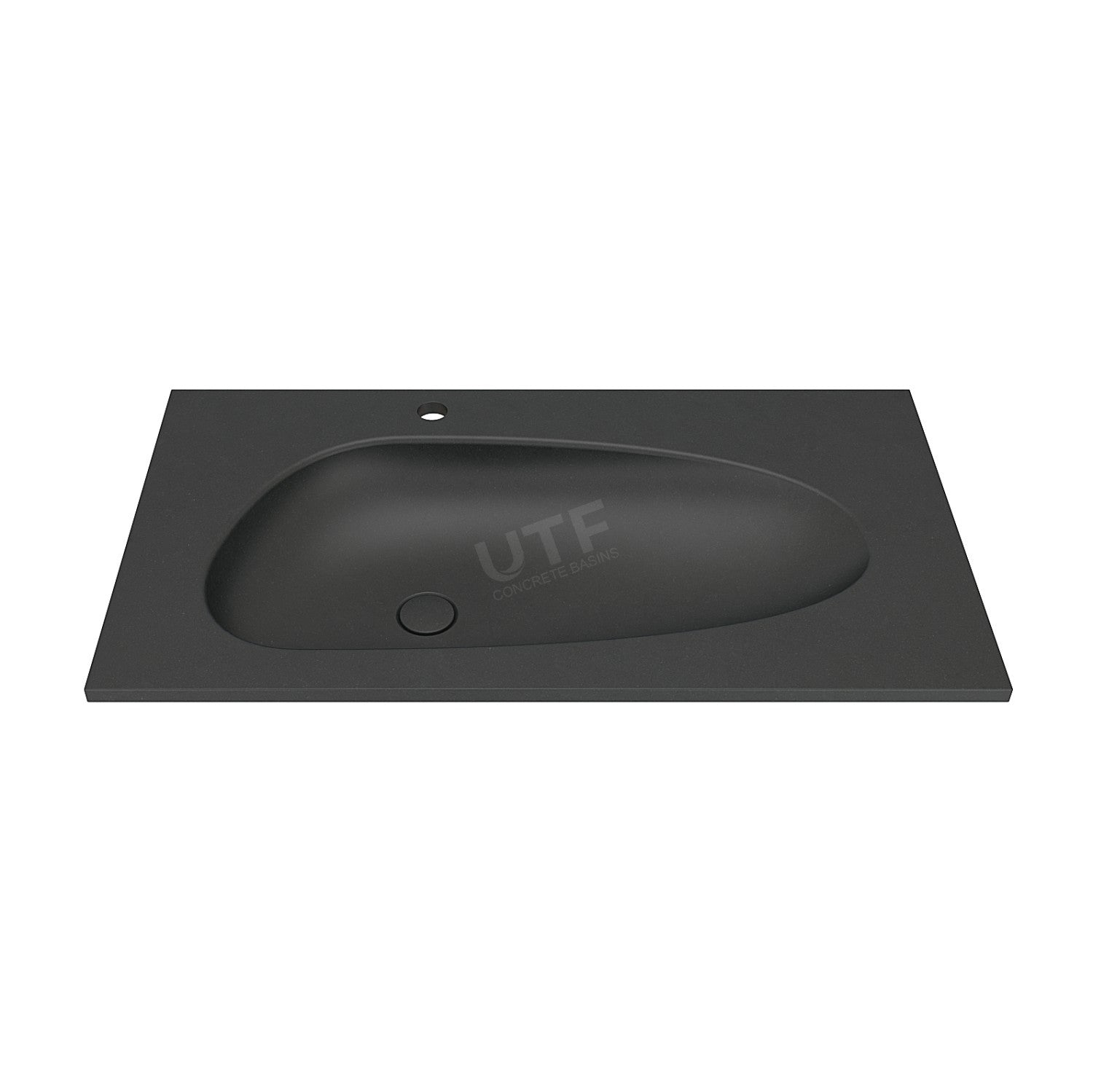 UF-4005 Custom Solid Concrete Bathroom Vanity Basin