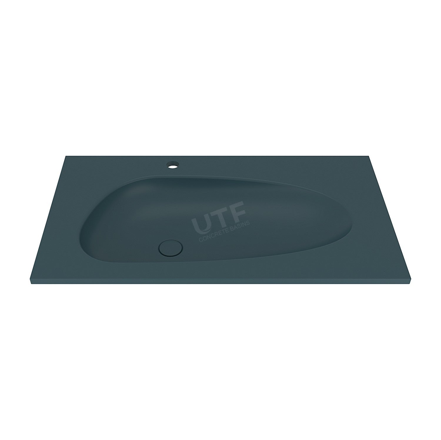 UF-4005 Custom Solid Concrete Bathroom Vanity Basin