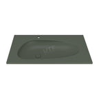UF-4005 Custom Solid Concrete Bathroom Vanity Basin