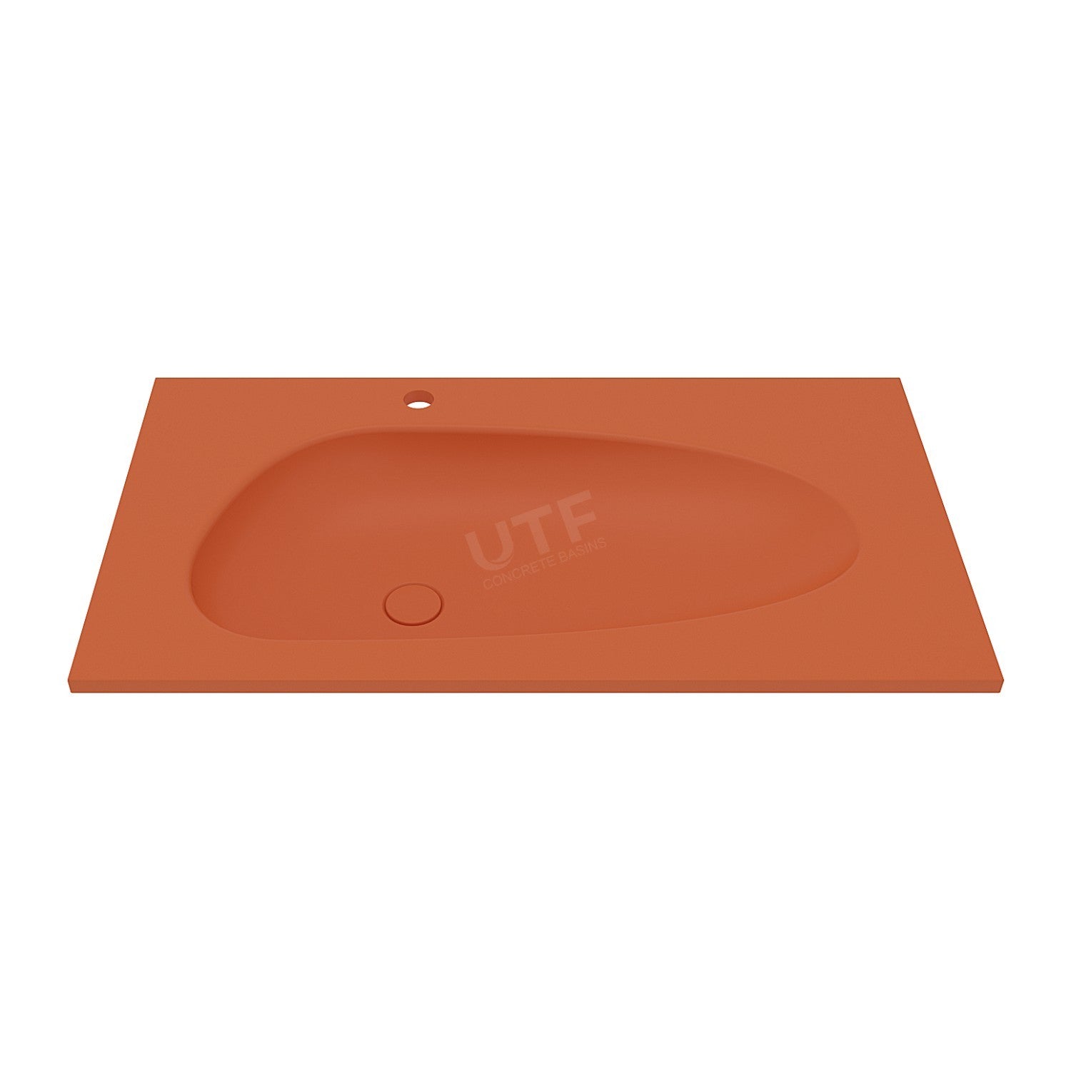 UF-4005 Custom Solid Concrete Bathroom Vanity Basin