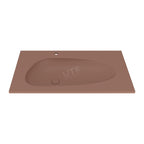 UF-4005 Custom Solid Concrete Bathroom Vanity Basin