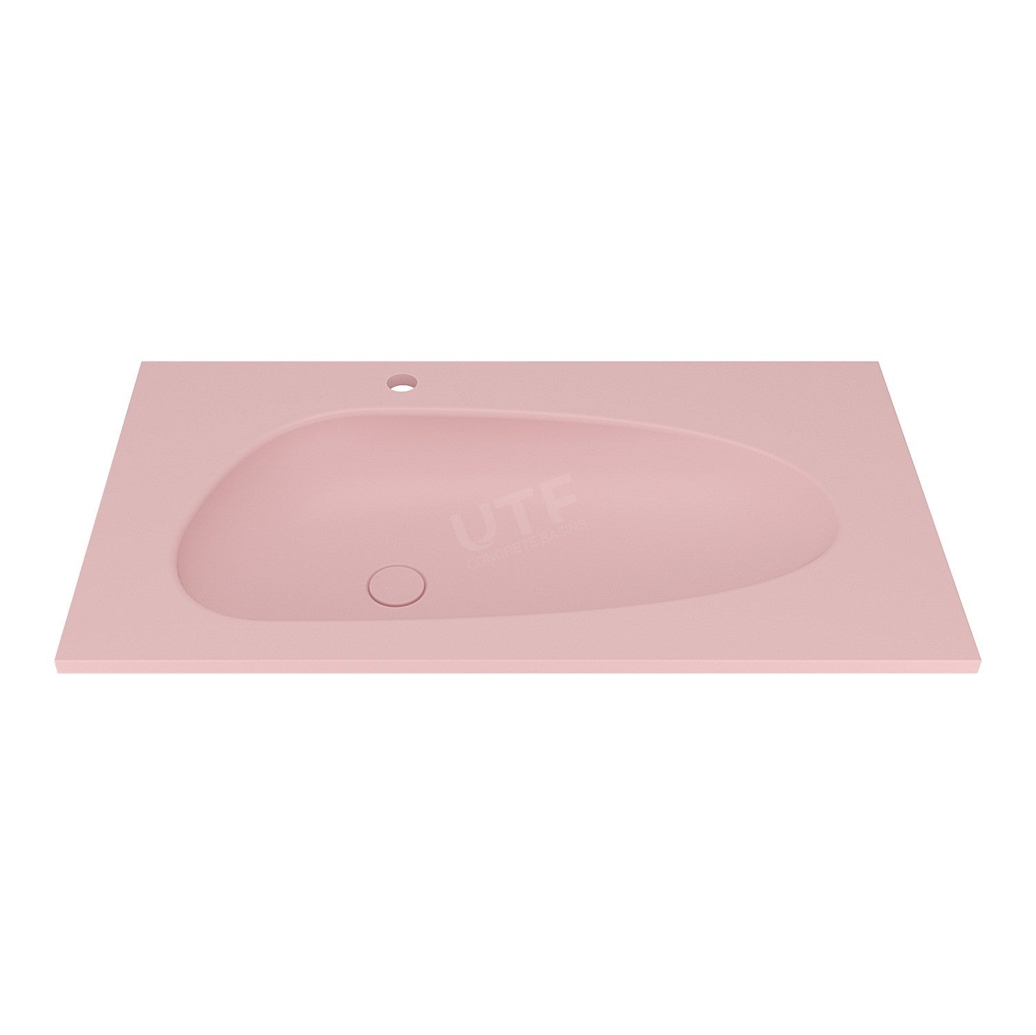 UF-4005 Custom Solid Concrete Bathroom Vanity Basin