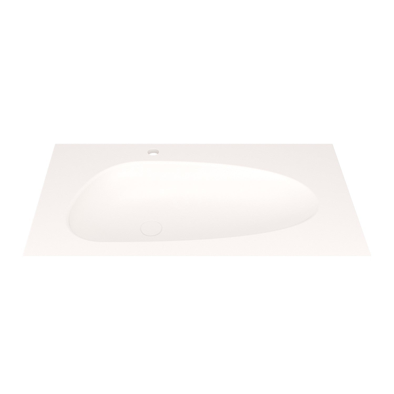 UF-4005 Custom Solid Concrete Bathroom Vanity Basin