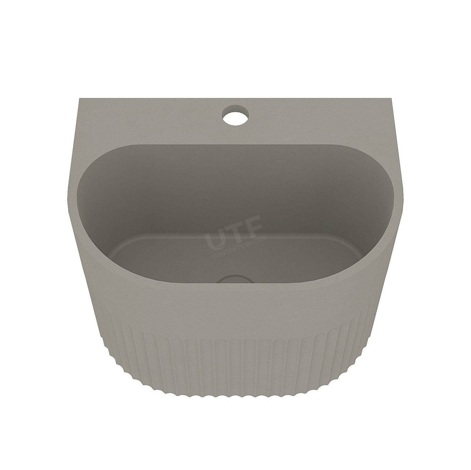 UF-4006 Industrial Style Wall Hung Concrete Sink