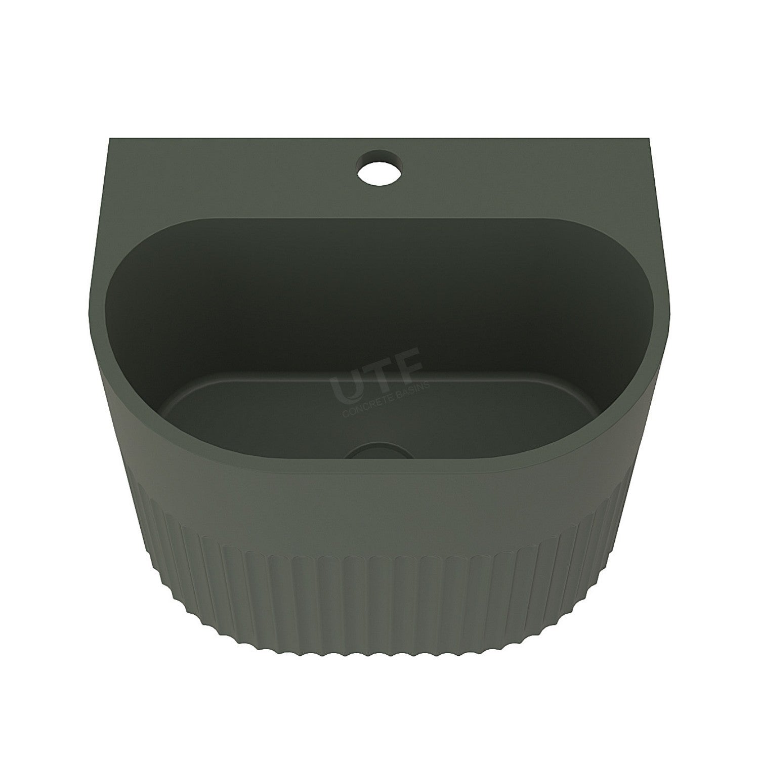UF-4006 Industrial Style Wall Hung Concrete Sink