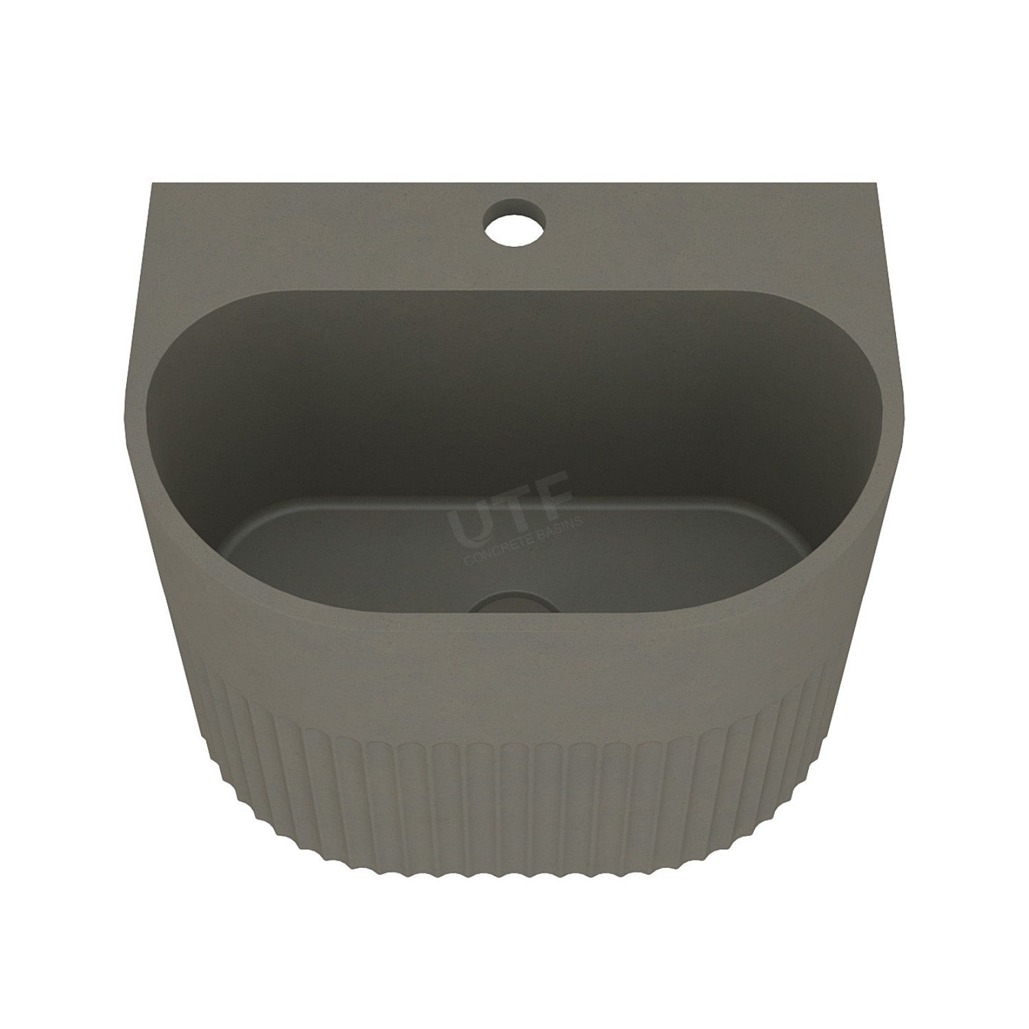 UF-4006 Industrial Style Wall Hung Concrete Sink