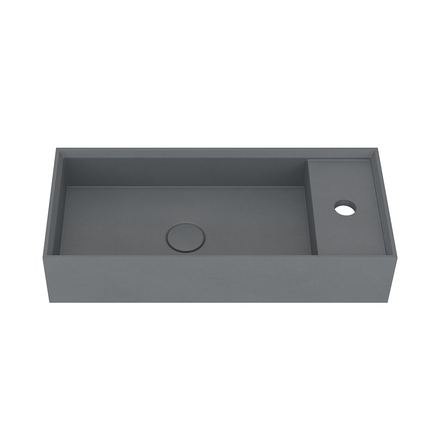UF-4007 Concrete Vessel Sink Modern