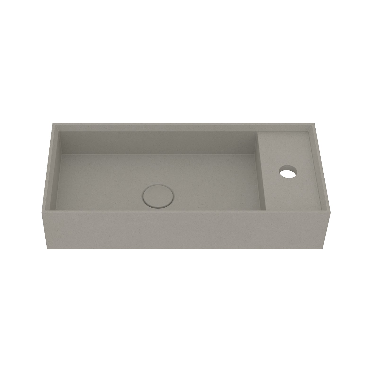 UF-4007 Concrete Vessel Sink Modern