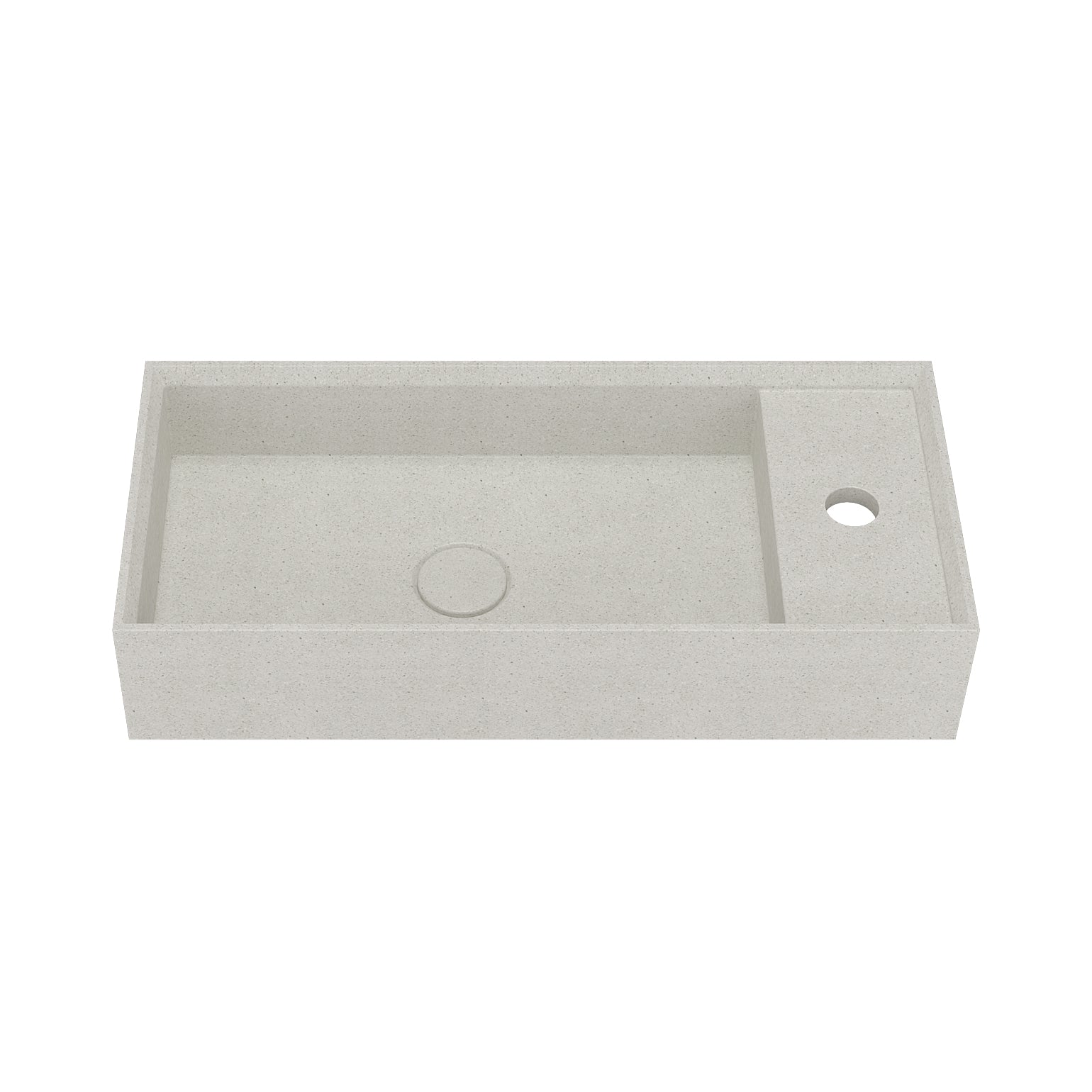 UF-4007 Concrete Vessel Sink Modern