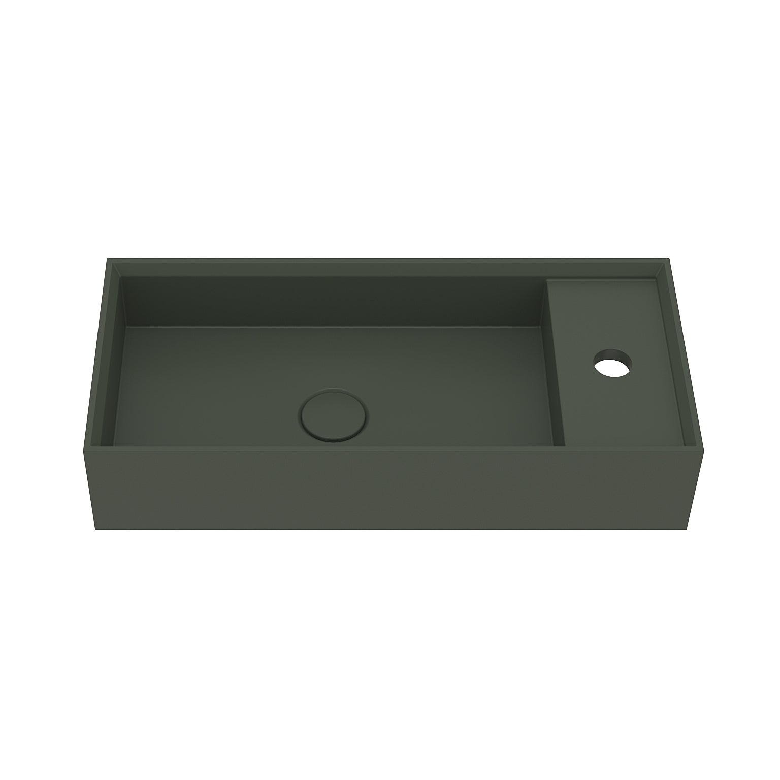 UF-4007 Concrete Vessel Sink Modern