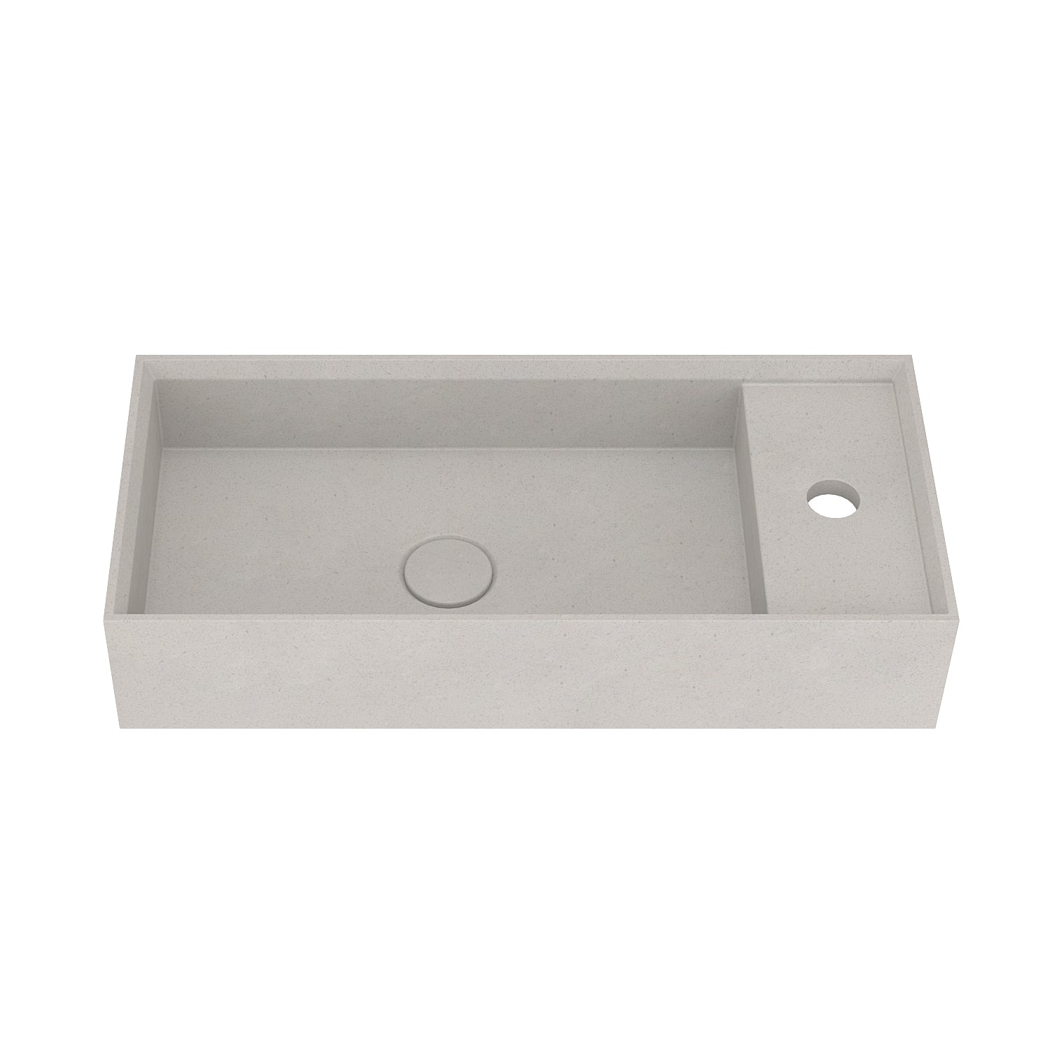 UF-4007 Concrete Vessel Sink Modern