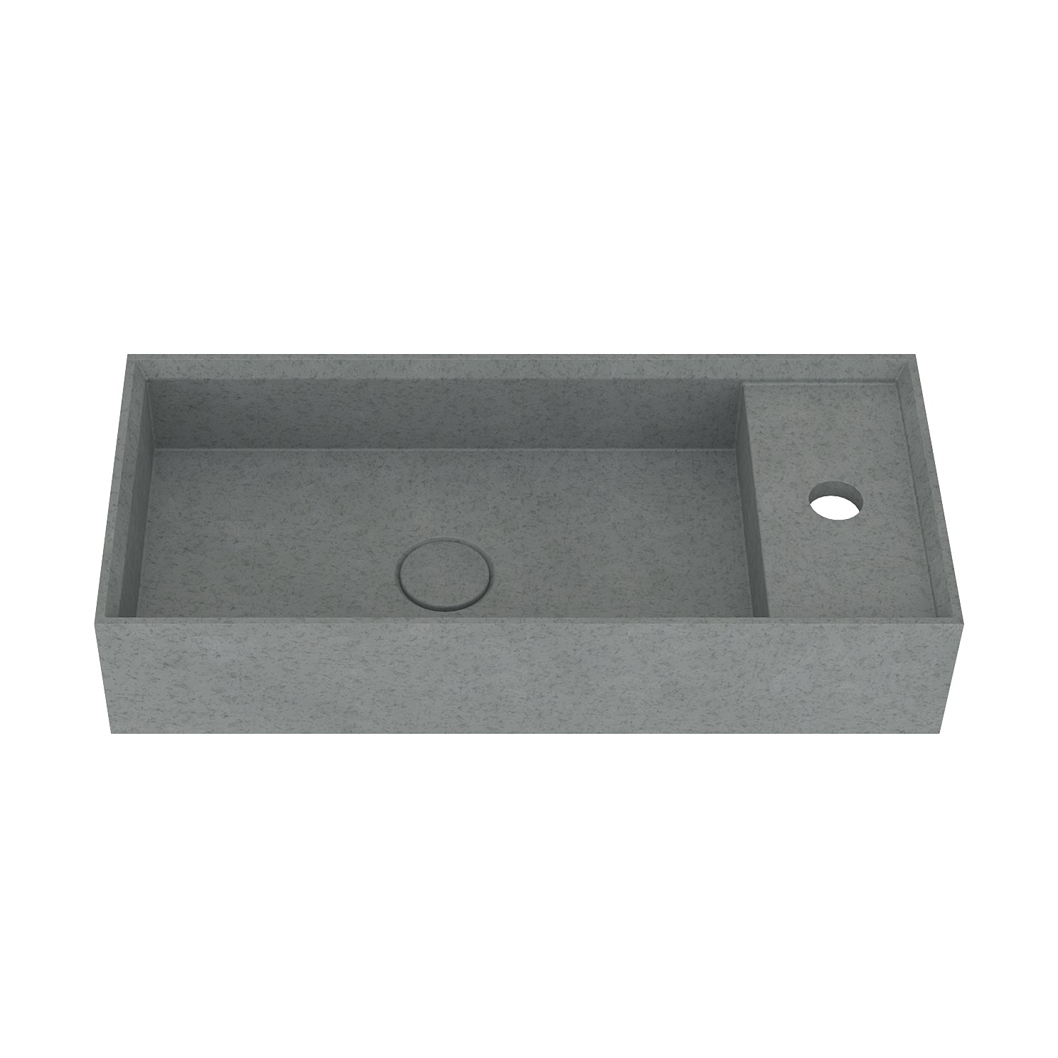 UF-4007 Concrete Vessel Sink Modern