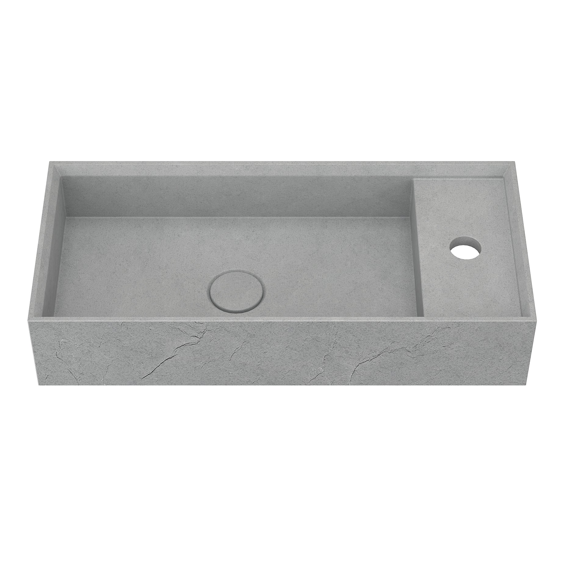 UF-4007D Handmade Concrete Bathroom Sink