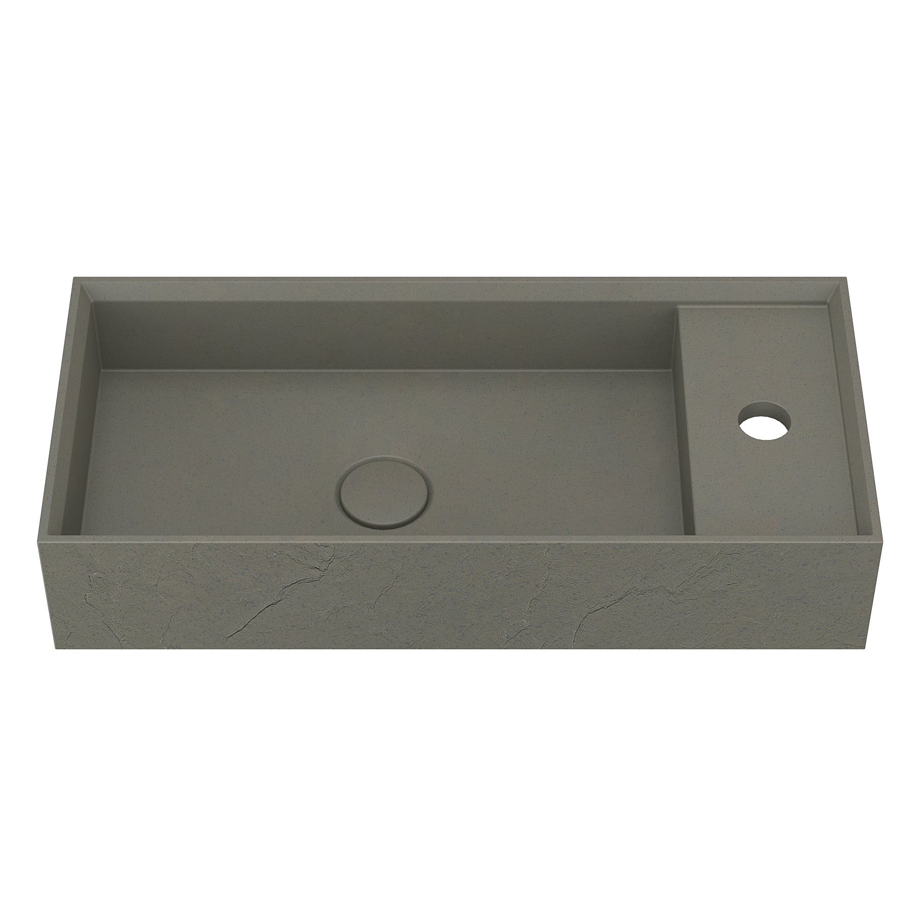 UF-4007D Handmade Concrete Bathroom Sink